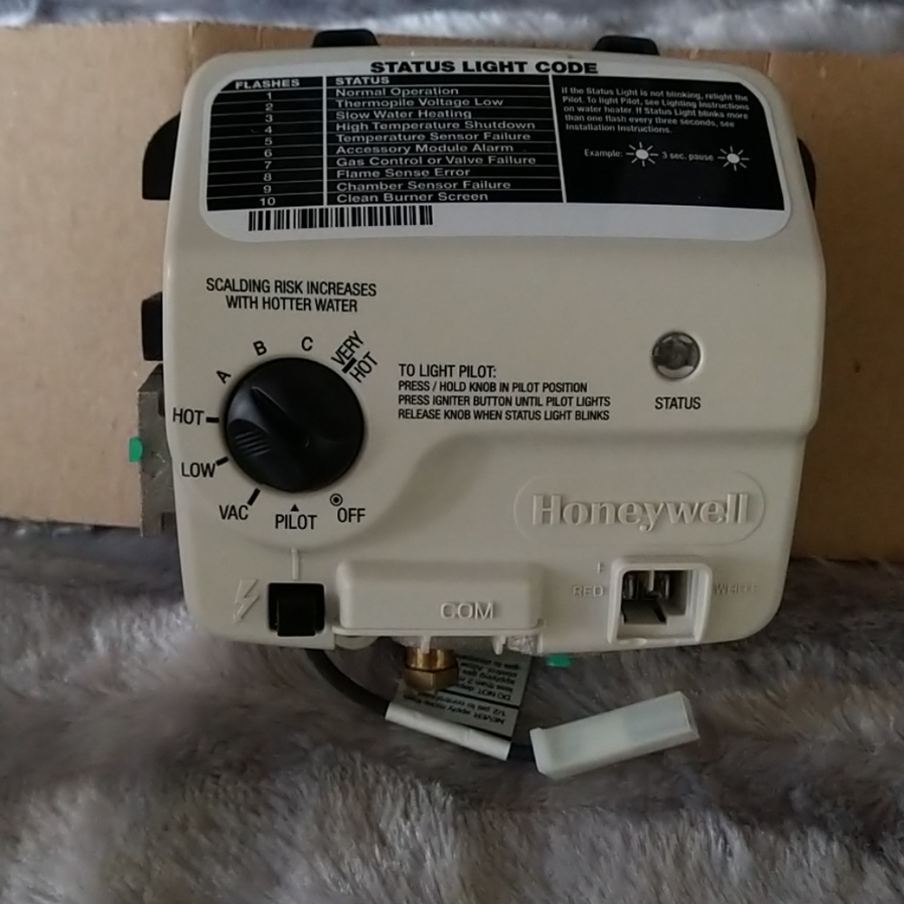 Gas control valve / thermostat